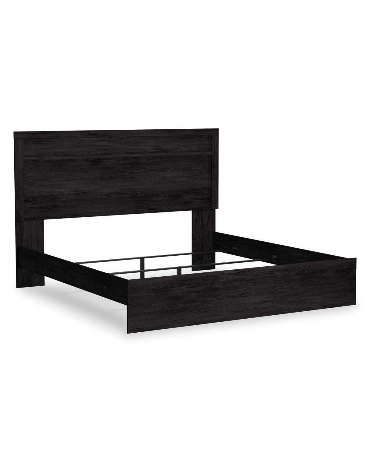 Belachime King Panel Bed with Dresser in Charcoal - PKG018408