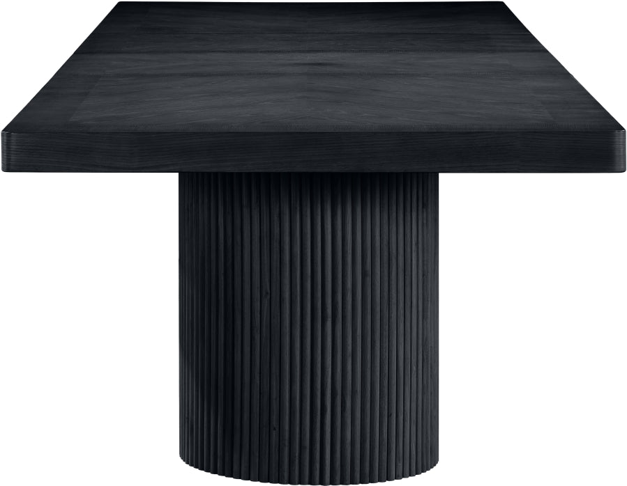 Belinda Dining Table in Black from Meridian - Luna Furniture