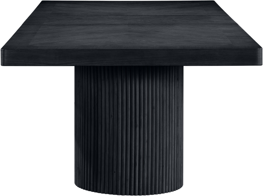 Belinda Dining Table in Black from Meridian - Luna Furniture