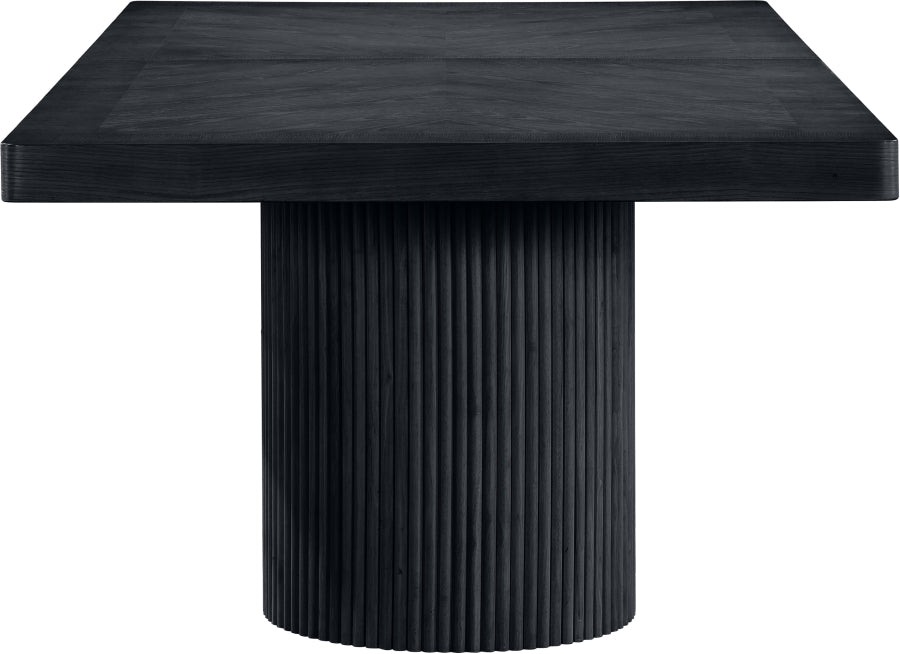 Belinda Dining Table in Black from Meridian - Luna Furniture