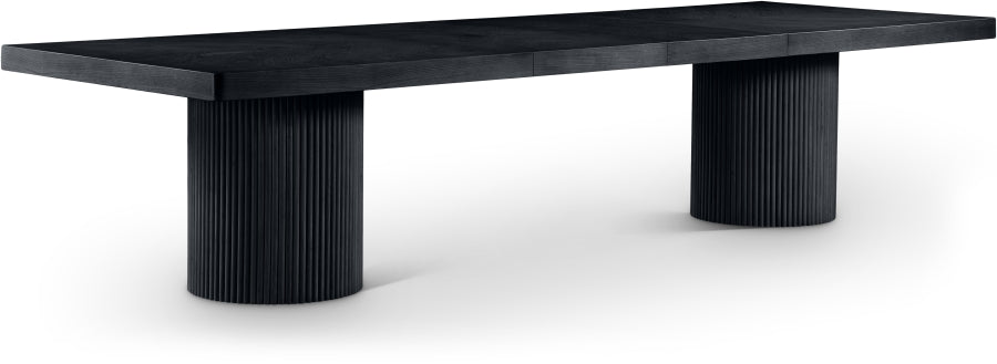 Belinda Dining Table in Black from Meridian - Luna Furniture