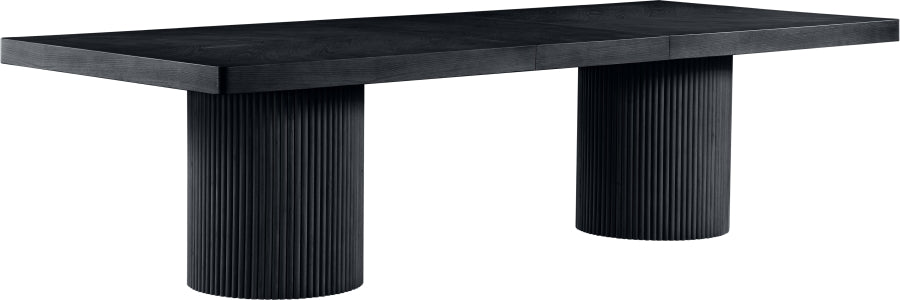 Belinda Dining Table in Black from Meridian - Luna Furniture