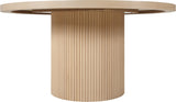 Belinda Dining Table Natural from Meridian - Luna Furniture