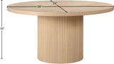 Belinda Dining Table Natural from Meridian - Luna Furniture