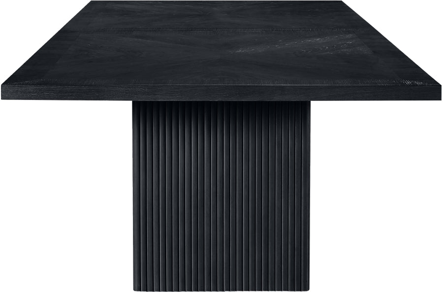 Belinda Modular Dining Table in Black from Meridian - Luna Furniture