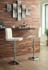 Bellatier 2-Piece Bar Stool in Bone - PKG000064