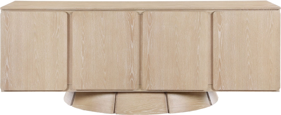 Bellona Sideboard / Buffet in Natural from Meridian - Luna Furniture