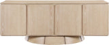 Bellona Sideboard / Buffet in Natural from Meridian - Luna Furniture