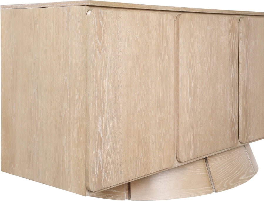 Bellona Sideboard / Buffet in Natural from Meridian - Luna Furniture