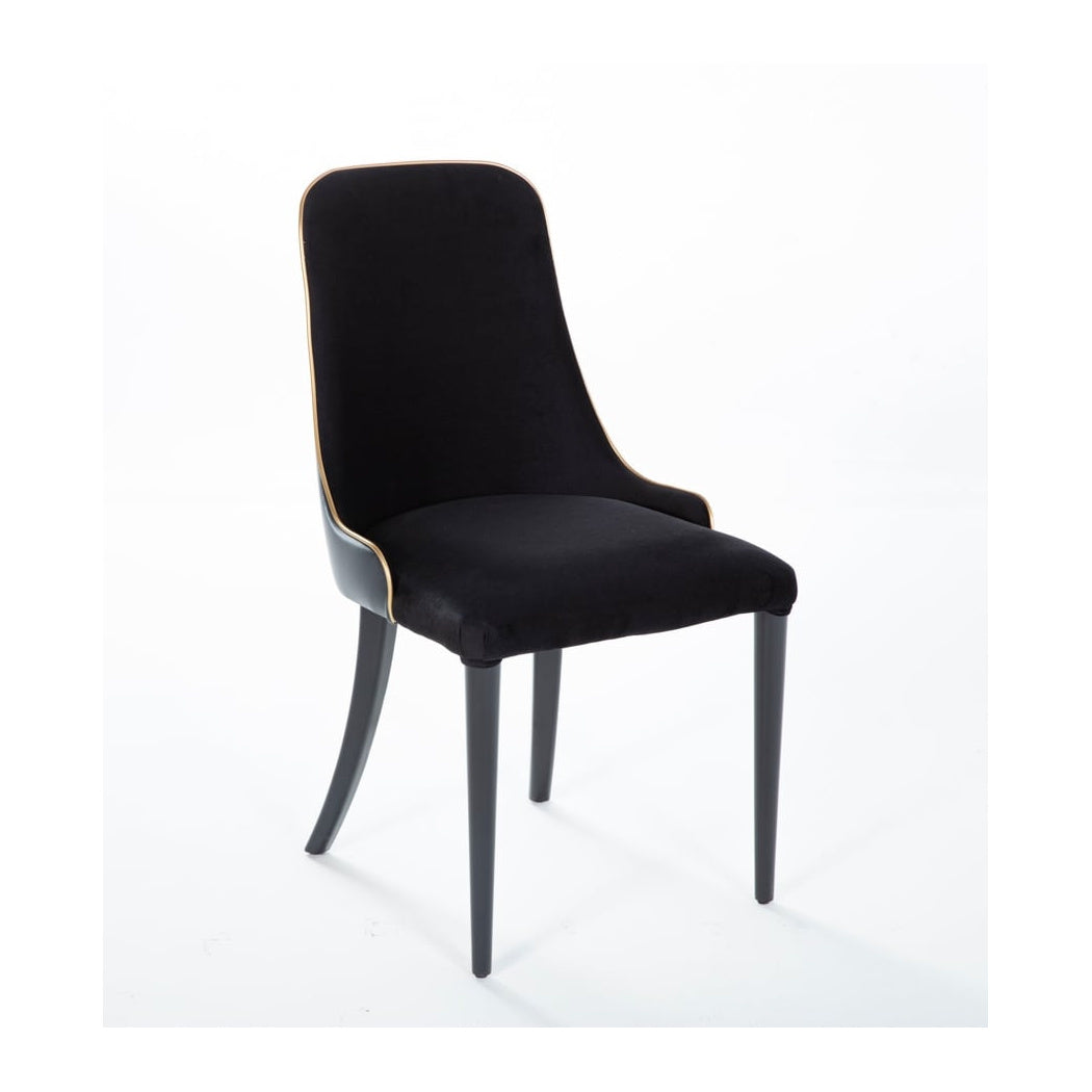 Carlino Duca Black Dining Chair