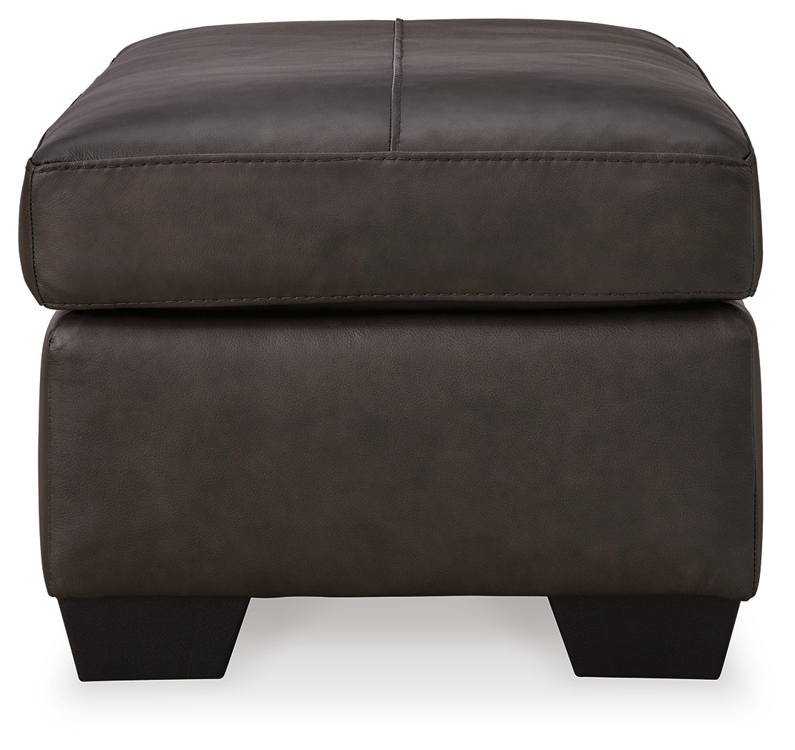 Belziani Chair and Ottoman in Storm from Ashley - Luna Furniture