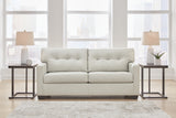 Belziani Sofa, Loveseat, Chair and Ottoman in Coconut - PKG015452