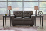 Belziani Sofa, Loveseat, Chair and Ottoman in Storm from Ashley - Luna Furniture