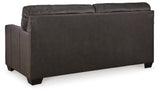 Belziani Sofa, Loveseat, Chair and Ottoman in Storm from Ashley - Luna Furniture