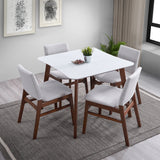 Benton Modern White Top Dining Table - DTB03200500