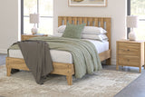 Bermacy Full Panel Headboard with Dresser and 2 Nightstands in Light Brown from Ashley - Luna Furniture