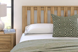 Bermacy Full Panel Headboard with Dresser and 2 Nightstands in Light Brown from Ashley - Luna Furniture