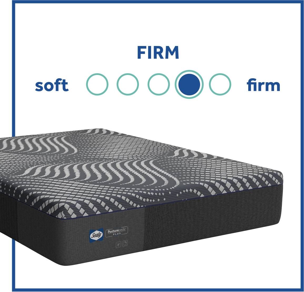 Sealy® Posturepedic® Plus Albany Gel Memory Foam Firm Mattress, Twin XL Size from Sealy - Luna Furniture