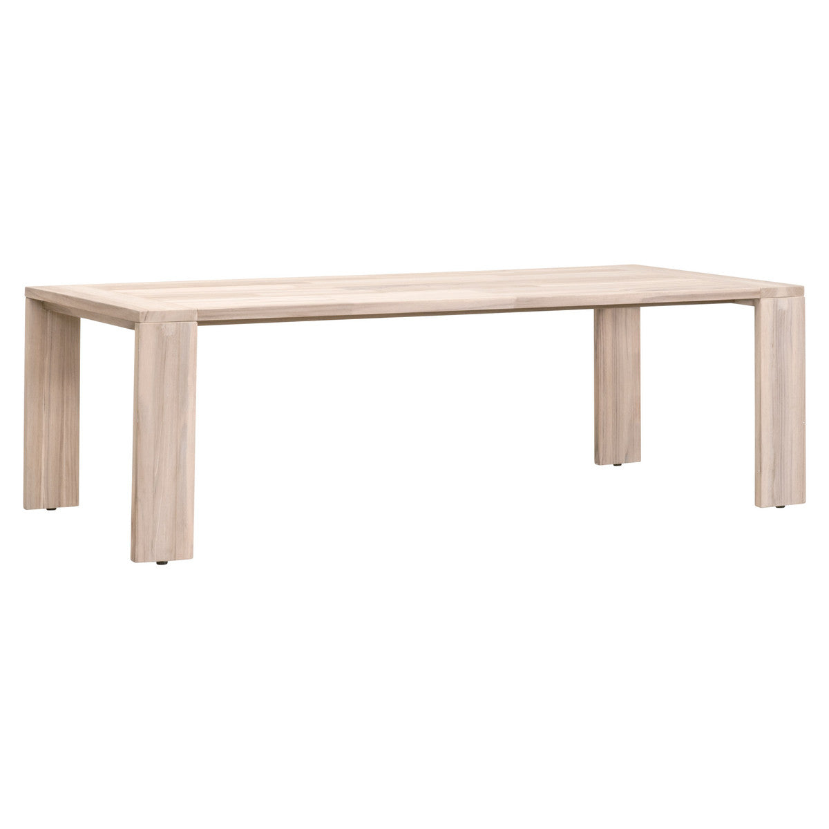 Big Sur Outdoor Dining Table in Gray Teak - 6830-L.GT