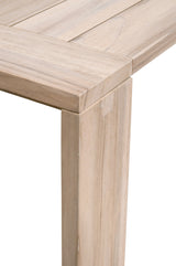 Big Sur Outdoor Dining Table in Gray Teak - 6830-L.GT