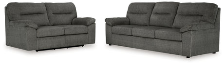 Bindura Sofa and Loveseat in Mineral - PKG015840