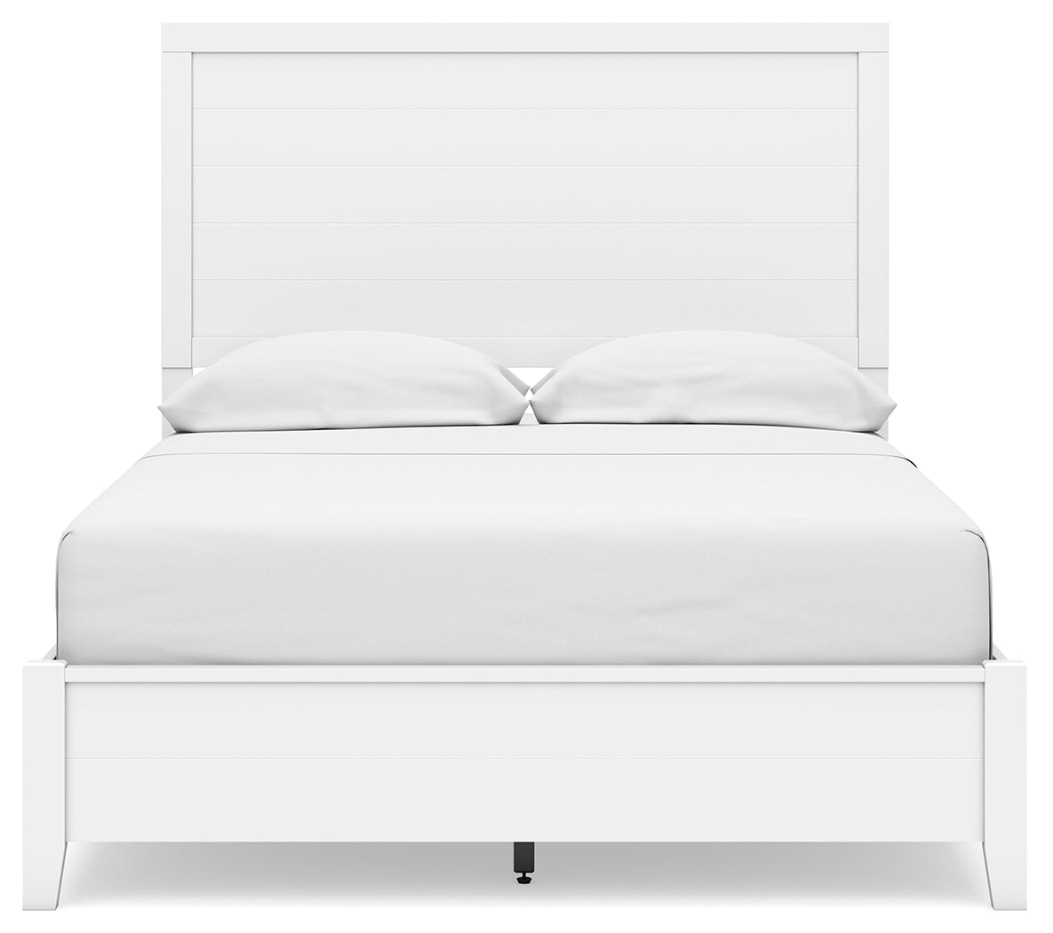 Binterglen Full Panel Bed with Dresser and 2 Nightstands in White from Ashley - Luna Furniture