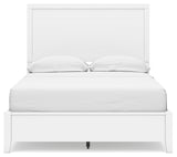 Binterglen Full Panel Bed with Dresser and 2 Nightstands in White from Ashley - Luna Furniture