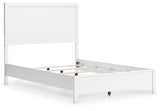 Binterglen Full Panel Bed with Dresser and Nightstand in White from Ashley - Luna Furniture