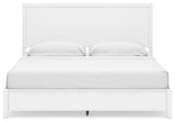 Binterglen King Panel Bed with Dresser in White from Ashley - Luna Furniture