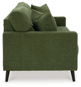 Bixler Sofa and Loveseat in Olive - PKG016464