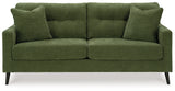 Bixler Sofa and Loveseat in Olive - PKG016464