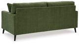 Bixler Sofa and Loveseat in Olive - PKG016464