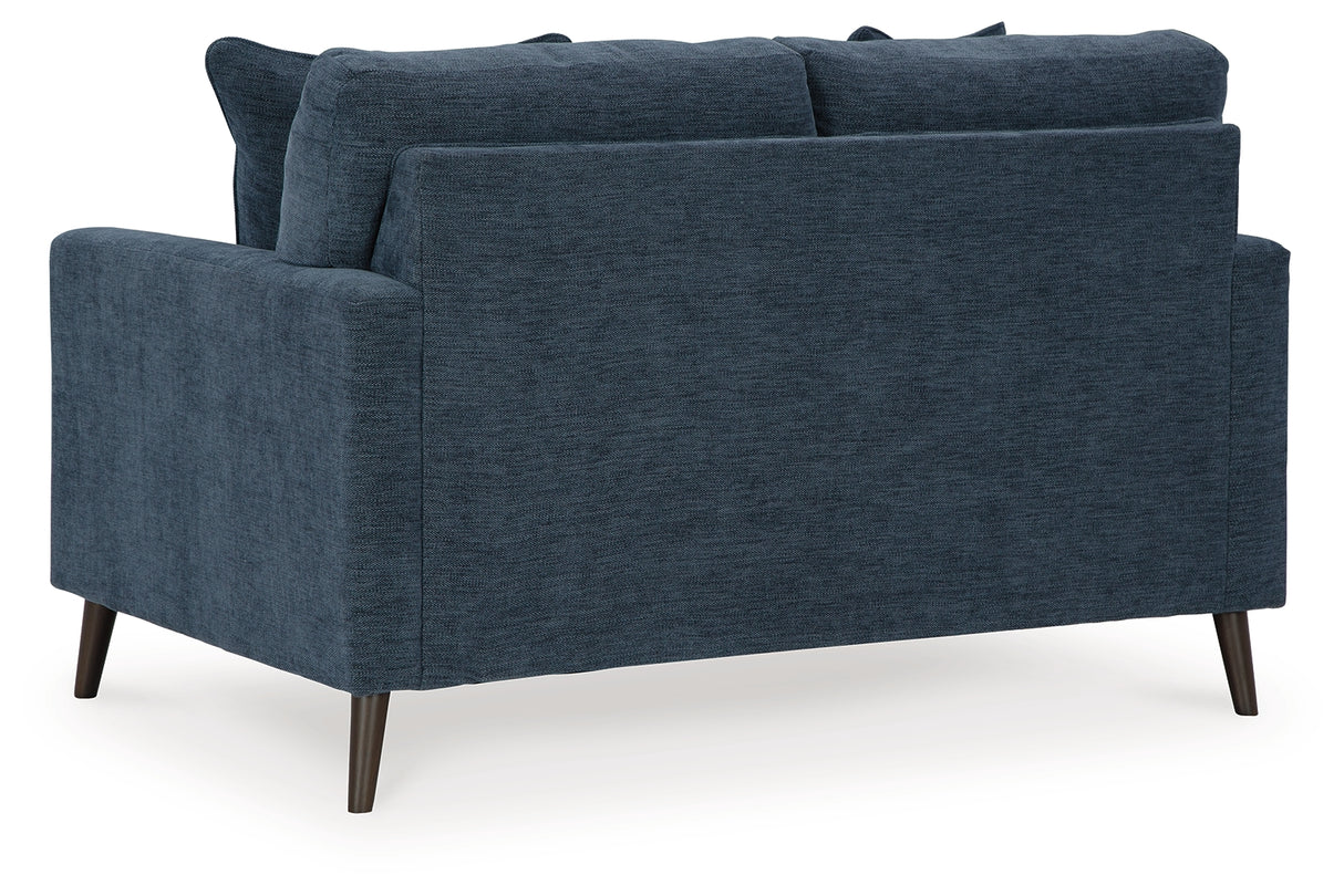 Bixler Sofa, Loveseat and Chair in Navy - PKG016463