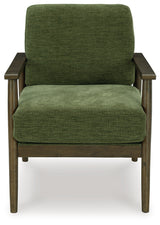 Bixler Sofa, Loveseat and Chair in Olive - PKG016465