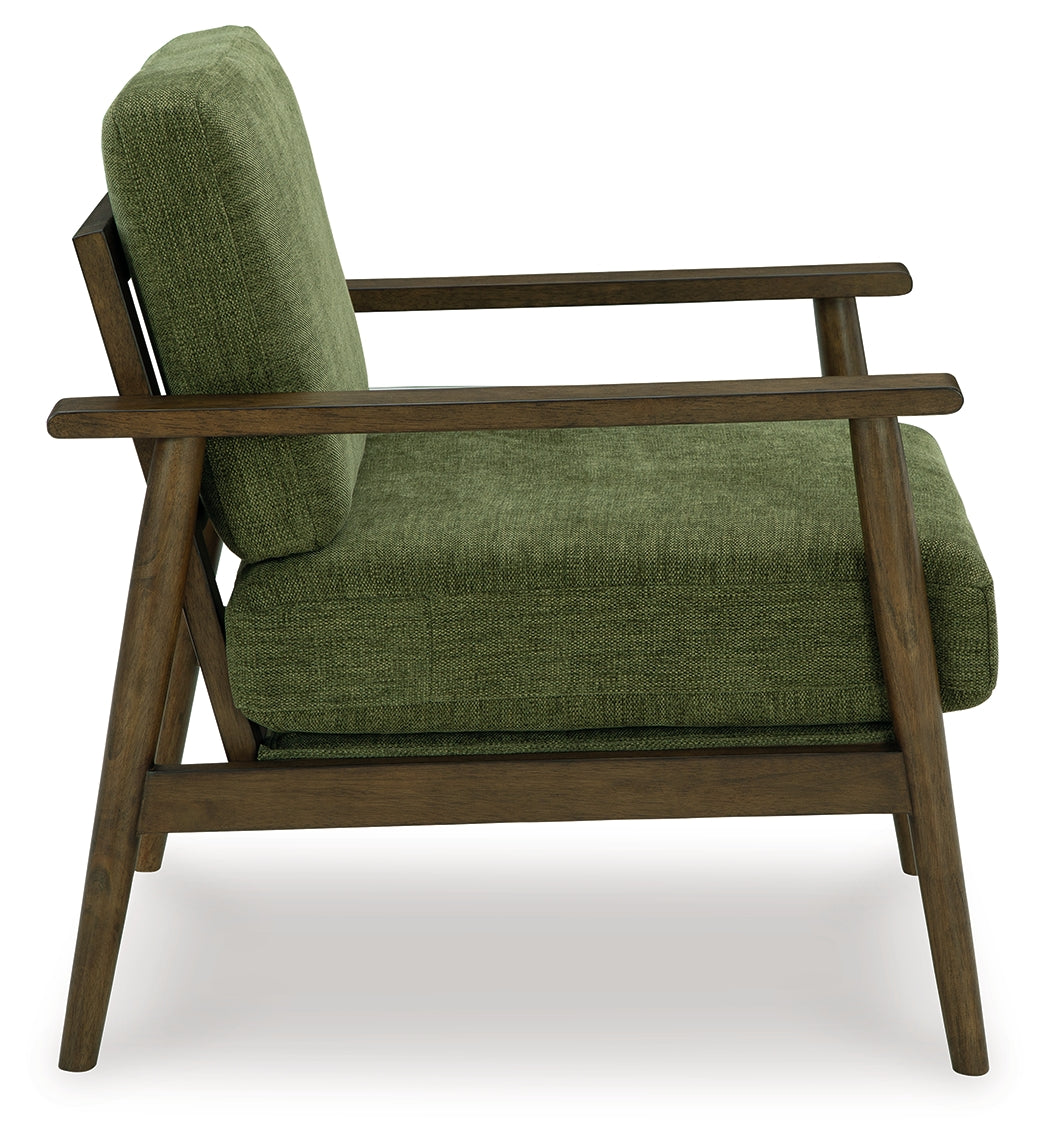 Bixler Sofa, Loveseat and Chair in Olive - PKG016465