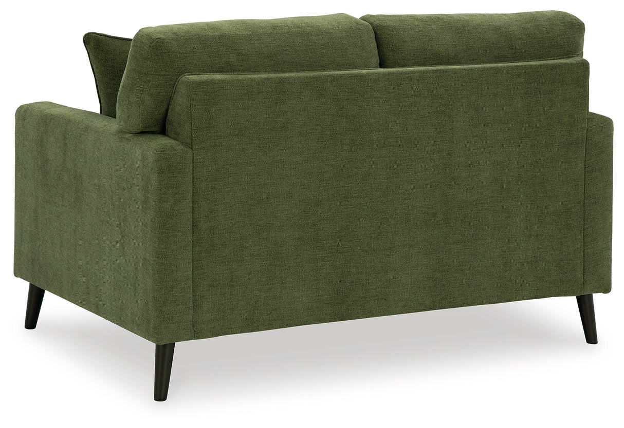 Bixler Sofa, Loveseat and Chair in Olive - PKG016465