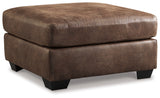 Bladen 2-Piece Sectional with Ottoman in Coffee - PKG012902