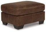 Bladen Chair and Ottoman in Coffee - PKG012899