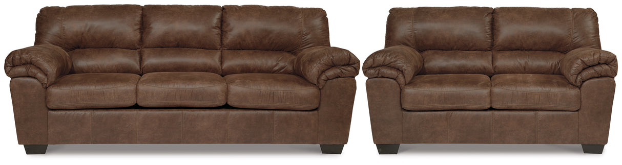 Bladen Sofa and Loveseat in Coffee - PKG012898