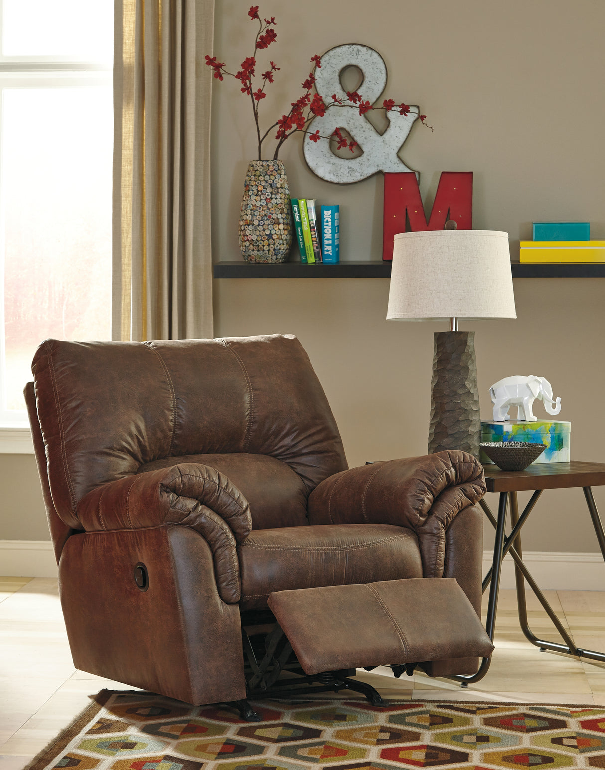 Bladen Sofa, Loveseat and Recliner in Coffee - PKG012897