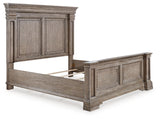 Blairhurst California King Panel Bed with Dresser in Light Grayish Brown - PKG017006