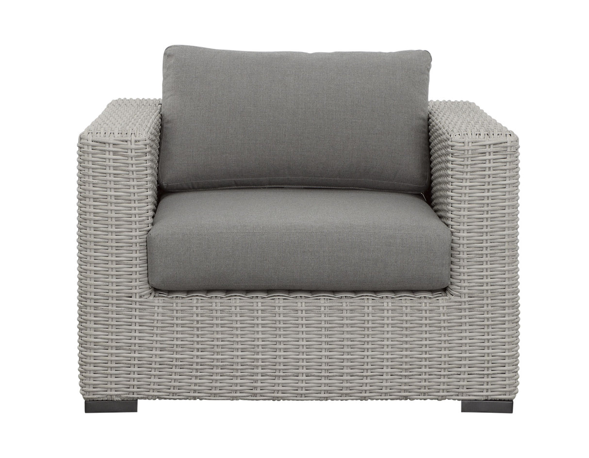 Blakley Lounge Chair w/ .5 Round Wicker from Steve Silver - Luna Furniture