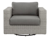 Blakley Swivel Chair w/ .5 Round Wicker from Steve Silver - Luna Furniture