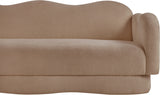 Bloom Teddy Fabric Upholstered Sofa in Beige from Meridian - Luna Furniture