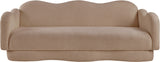 Bloom Teddy Fabric Upholstered Sofa in Beige from Meridian - Luna Furniture