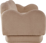 Bloom Teddy Fabric Upholstered Sofa in Beige from Meridian - Luna Furniture