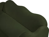 Bloom Teddy Fabric Upholstered Sofa in Green from Meridian - Luna Furniture