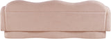 Bloom Teddy Fabric Upholstered Sofa in Pink from Meridian - Luna Furniture