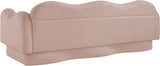 Bloom Teddy Fabric Upholstered Sofa in Pink from Meridian - Luna Furniture