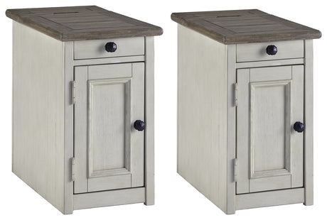 Bolanburg 2 End Tables in Two-tone from Ashley - Luna Furniture